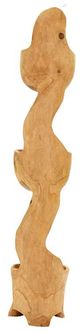 A & B Home Natural Brown 49" Display Rack with Three Tiers-2