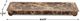Uttermost® Marble Crest Brass/Brown Tray-2