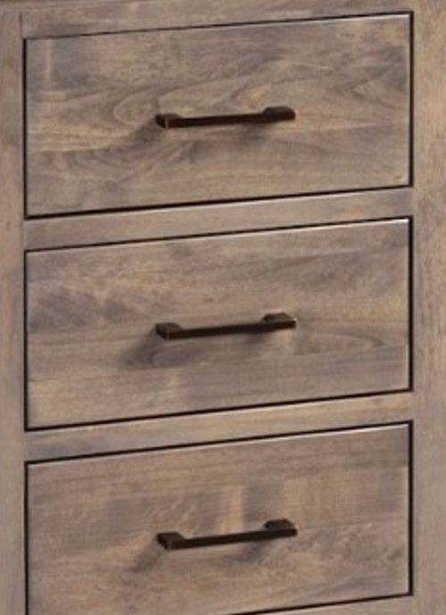 Archbold Furniture Customizable 2 West 3-Drawer Nightstand-1