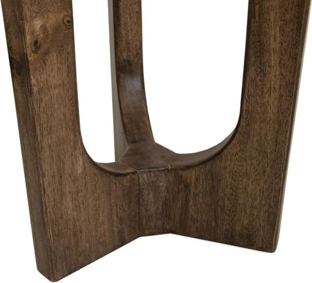 International Furniture Direct Silver Brown End Table-4