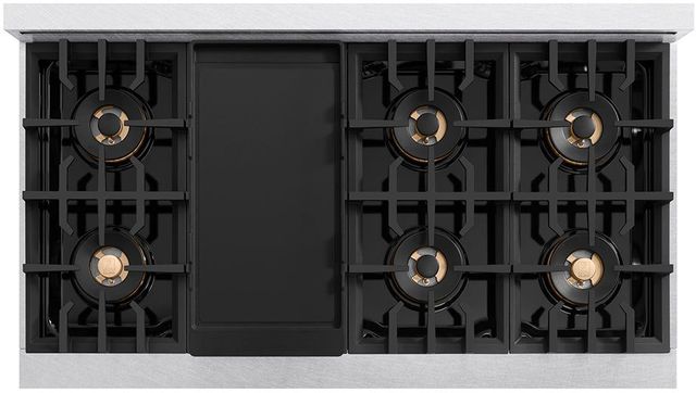 ZLINE Classic 48" Satin Stainless Steel Gas Rangetop-2
