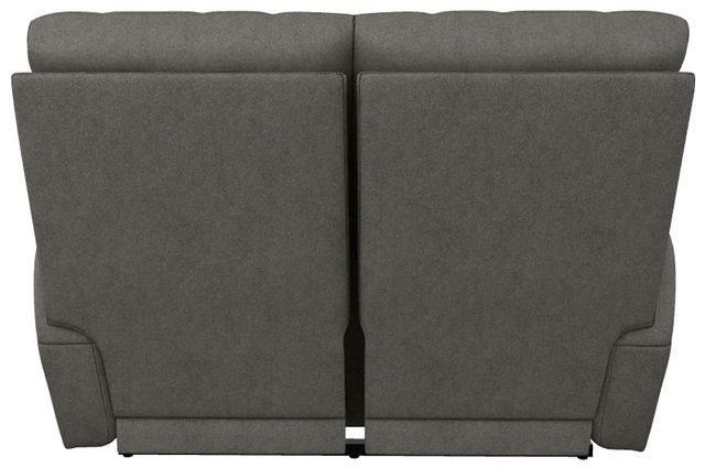 La-Z-Boy® Cassian Charcoal Power Reclining Loveseat with Headrest-4