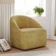 Jofran Inc. Lulu Gold Swivel Accent Chair-3