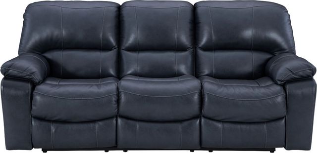 Signature Design by Ashley® Leesworth Ocean Power Reclining Sofa-2