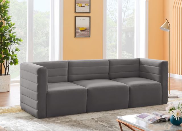 Meridian Furniture Quincy Grey Modular Sofa-2