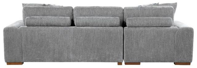 Homelegance® Raife 3-Piece Gray Sleeper Sectional with Left Chaise and Ottoman-4