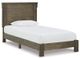 Signature Design by Ashley® Shamryn 3-Piece Grayish Brown Twin Panel Bed Set-1