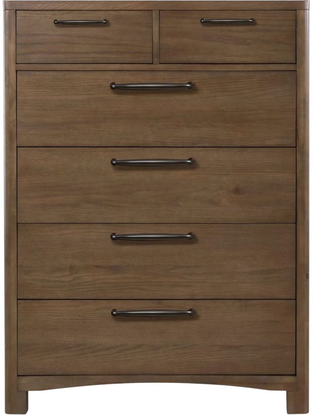 Modus Furniture Arden Tavern Brown 6-Drawer Chest-2