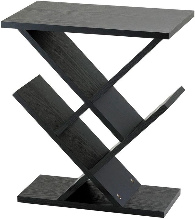 Adesso® Zigzag Black Accent Table-0