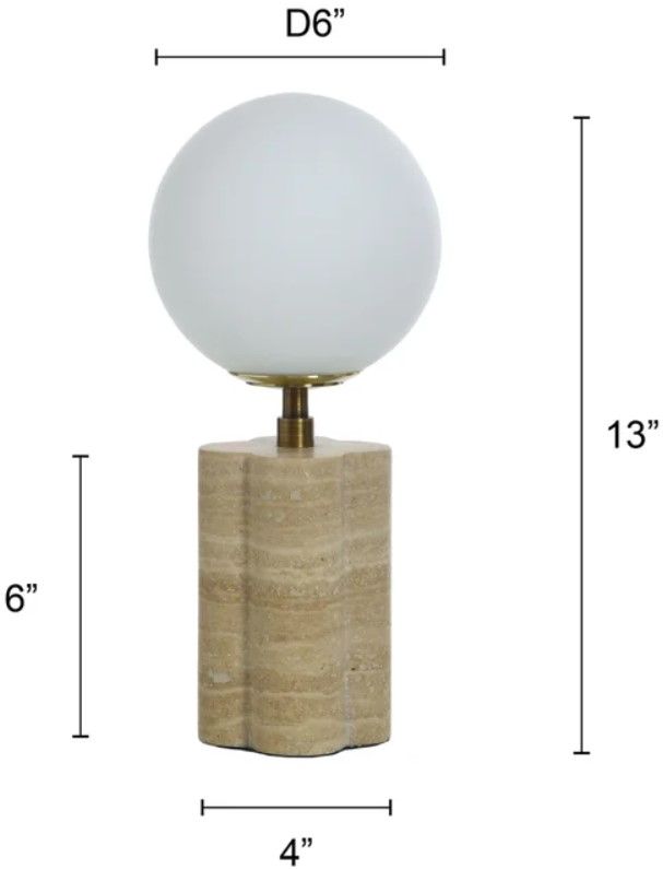 Stylecraft Tamara Day Amabel 6" Table Lamp-2