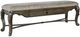 Signature Design by Ashley® Maylee Dark Brown Upholstered Storage Bench-0