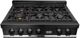 ZLINE Professional 36" Black Stainless Steel Gas Rangetop-0
