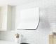 Zephyr Designer Collection Horizon 36" Matte White Glass Wall Mounted Range Hood-5