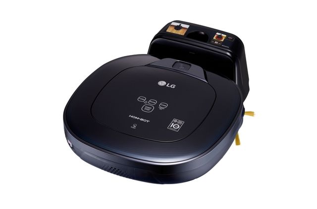 LG Hom-Bot Square Robotic Vacuum-Ocean Black-4