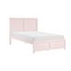 Homelegance Rowan & Rue Pink Full Panel Bed-0