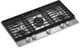 KitchenAid® 36" Stainless Steel Gas Cooktop with 5 Burners and Integrated Wok Grate-1