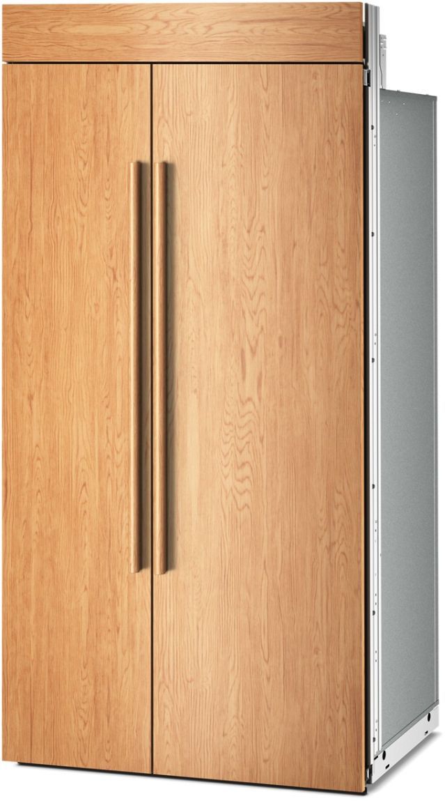 KitchenAid® 42” 25.5 Cu. Ft. Panel Ready Built-In Side-by-Side Refrigerator with Platinum Interior-2