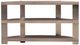 Liberty Furniture Harlow Sandstone Sofa Table with Satin Nickel Base-4