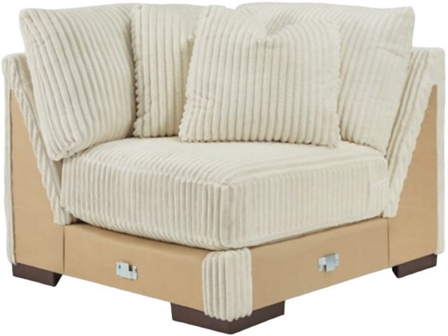 Signature Design by Ashley® Lindyn 4-Piece Ivory Right-Arm Facing Sectional and Chaise-2