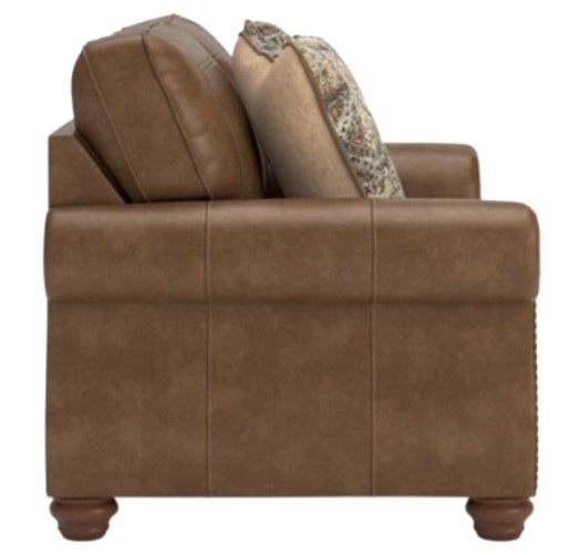 Signature Design by Ashley® Chasemore Earth Loveseat-2