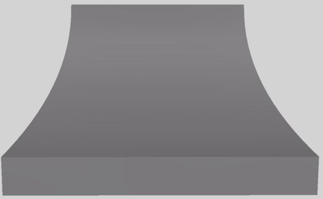 Vent-A-Hood® Designer Series 48" Gunsmoke Wall Mounted Range Hood-0