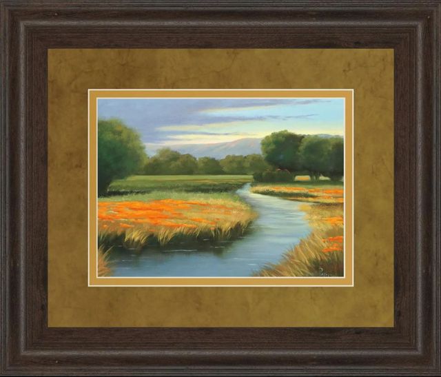 Classy Art California Orange by Julie Peterson Wall Art-0
