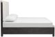 Magnussen Home® Plum Creek Elite Dove/Ravenwood Black King Upholstered Panel Bed-2