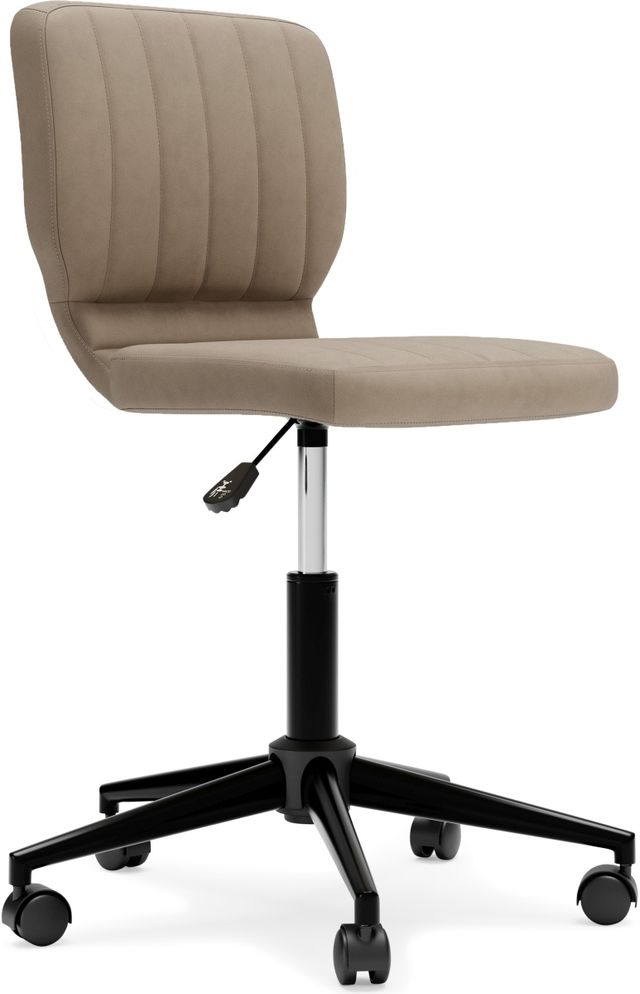 Signature Design by Ashley® Beauenali Taupe Office Chair-1