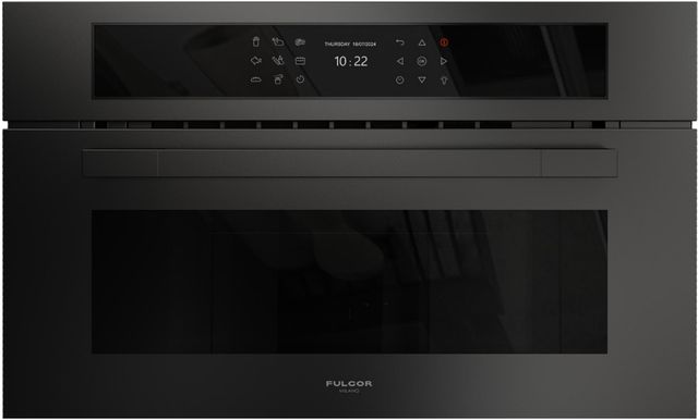 Fulgor Milano® Matteo 700 Series 30"  Matte Black Electric Speed Oven-0