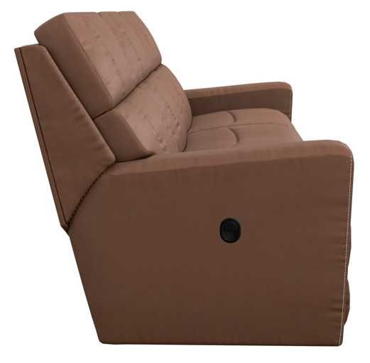 La-Z-Boy® Apollo Caramel Leather Manual Reclining Sofa-2