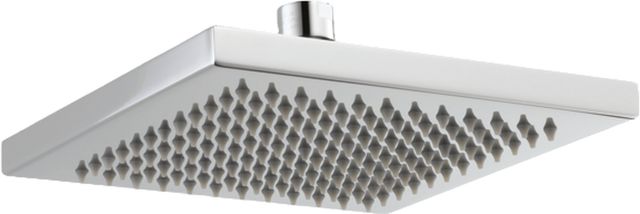 Delta Universal Showering Components 8" Chrome Square Single-Setting Raincan Shower Head-0
