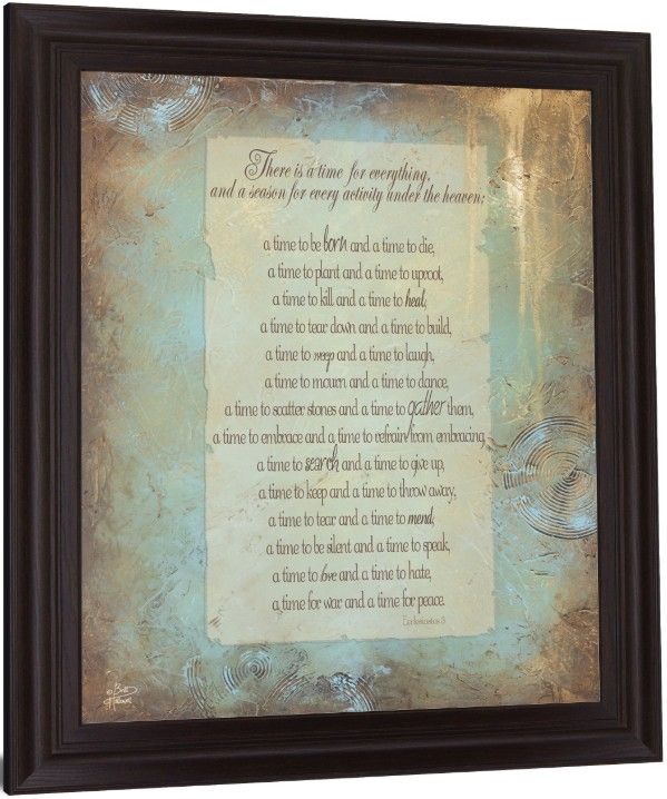 Classy Living Golden Season Poem Framed Wall Art-2