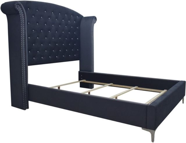 Crown Mark Lucinda Dark Grey Bed-1
