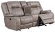 Parker House® Blake Desert Taupe Manual Reclining Console Loveseat-1
