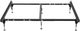 Rize Home Universal Twin/Full/Queen/California King/King Bed Frame with Threaded Glides and 6 Legs-3