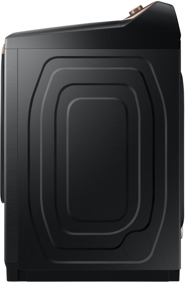 Samsung® 7550 Series 7.4 Cu. Ft. Brushed Black Electric Dryer-2