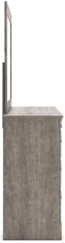 Signature Design by Ashley® Bayzor Gray Dresser and Mirror Set-4
