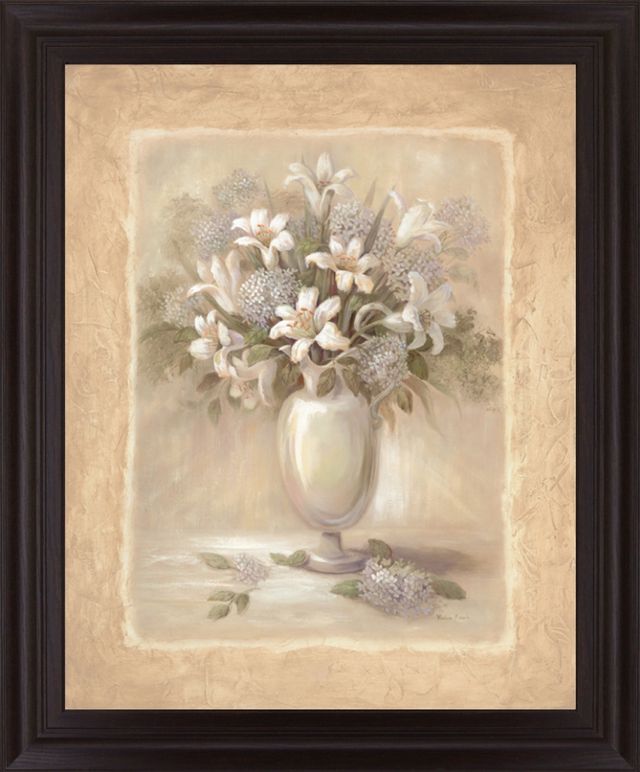 Classy Living Ivory Blossom Vase Wall Art-0