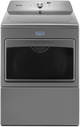 Maytag® 7.4 Cu. Ft. Metallic Slate Front Load Electric Dryer-0