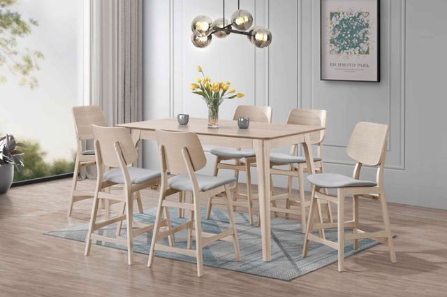 New Classic® Home Furnishings Oscar Gray/White Ash Counter Stool-1