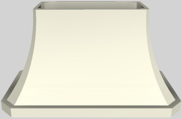 Vent-A-Hood® Designer Series 54" Biscuit Island Range Hood-0