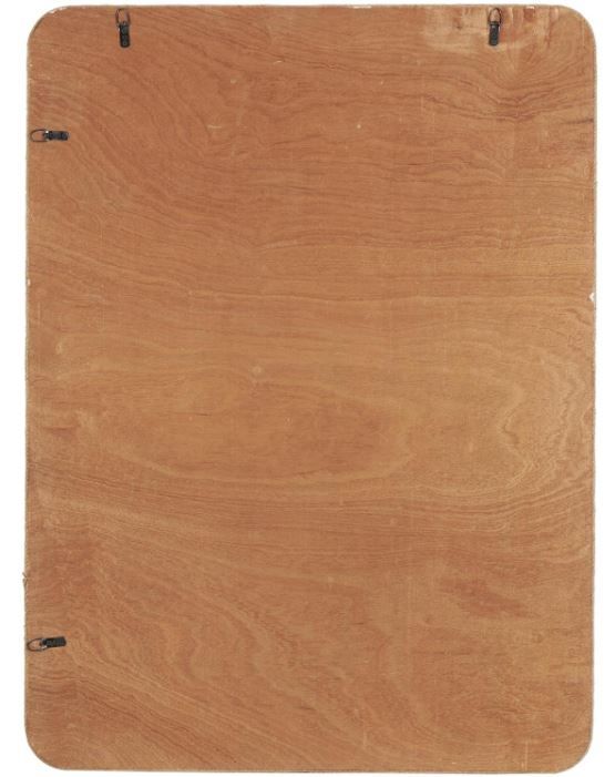 Deco Marche Brown Rectangular Jute Rope Wall Mirror-2