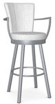 Amisco Customizable Cardin Swivel Spectator Stool-0