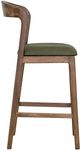 International Furniture Direct Silver Brown/Green 24" Bar Stool-2
