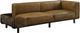 ACME Furniture Blanca Chestnut/Rustic Oak Leather Sofa-0