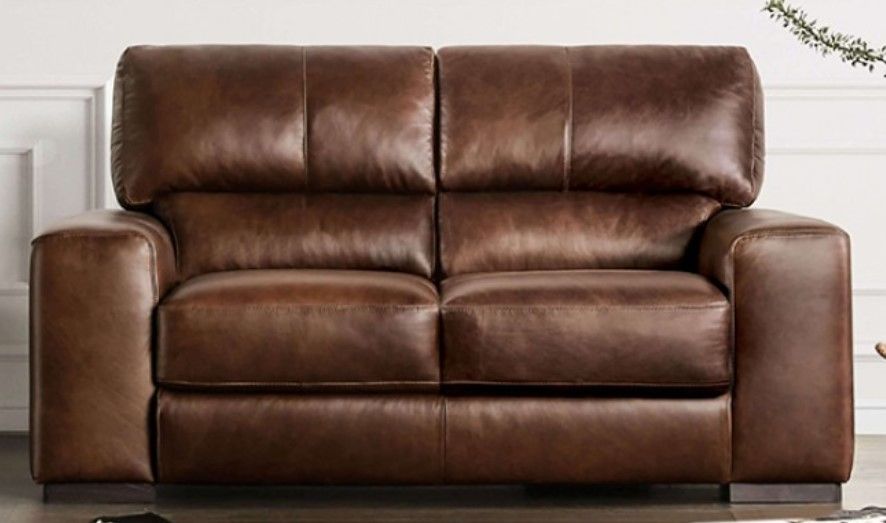 Furniture of America® Marsicano Cognac Sofa
