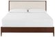 Bassett® Furniture Copenhagen Espresso King Upholstered Panel Bed-1