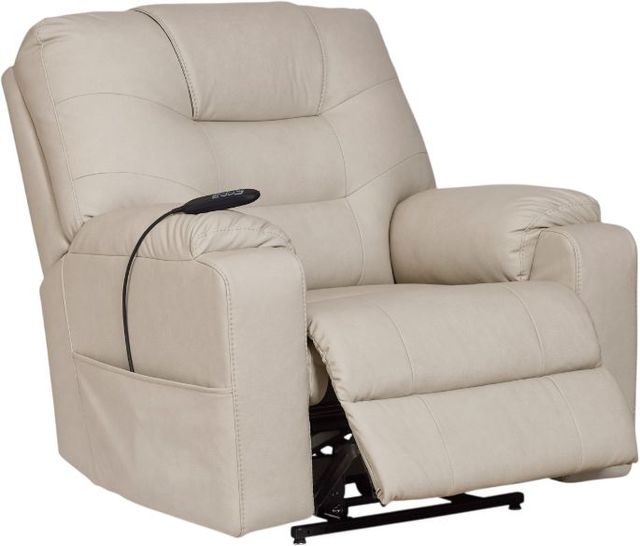 Signature Design by Ashley® Belmone Pike Sand Power Lift Recliner-1