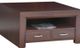 Handstone Customizable Contempo Maple Coffee Table with 2 Drawers -0