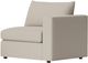Bassett® Furniture Beckham Beige Modular Right Wide Arm Facing Chair-0